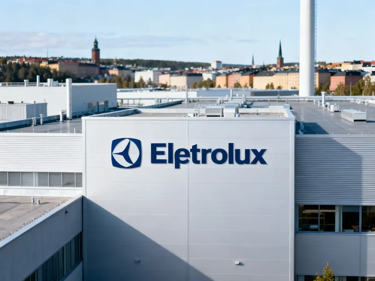 Nowoczesna fabryka sprzętu AGD Electrolux w skandynawskim otoczeniu