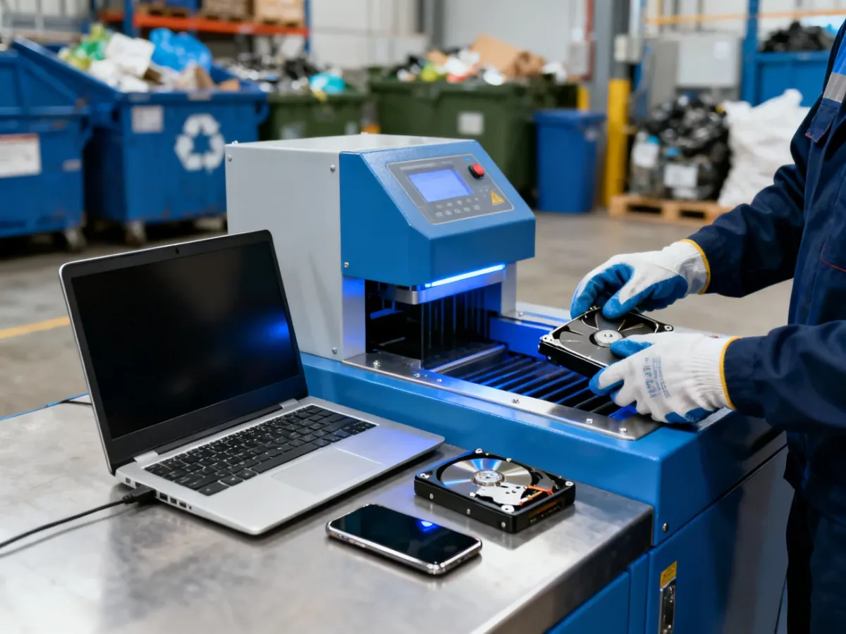 Urządzenia elektroniczne przygotowane do bezpiecznego usunięcia danych